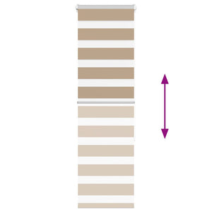 Rullgardin zebra 45x150 cm tyg bredd 40,9 cm polyester