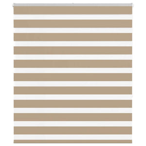 Rullgardin zebra 125x150 cm tyg bredd 120,9 cm polyester