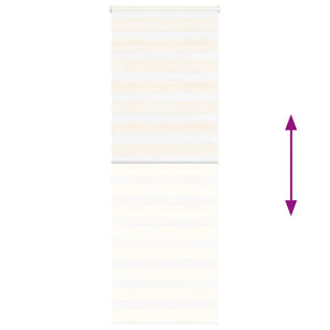 Rullgardin zebra 80x200 cm tyg bredd 75,9 cm polyester