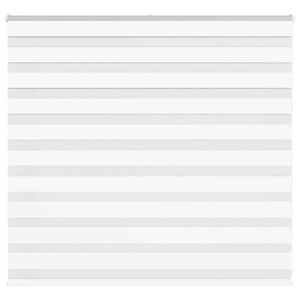 Rullgardin zebra vit 155x100 cm tyg bredd 150,9 cm polyester