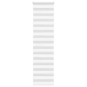 Rullgardin zebra vit 65x230 cm tyg bredd 60,9 cm polyester