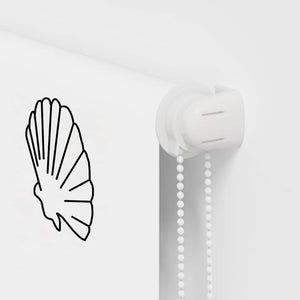 Rullgardin för dusch 80x240 cm tyg bredd 76 cm