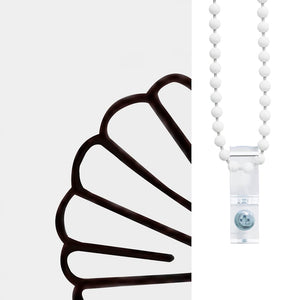 Rullgardin för dusch 80x240 cm tyg bredd 76 cm