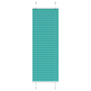 Plisserad persienn bensingrön 50x100cm tyg bredd 49,4cm