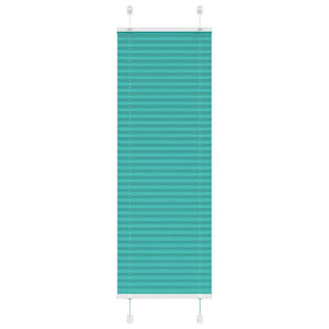 Plisserad persienn bensingrön 45x150cm tyg bredd 44,4cm