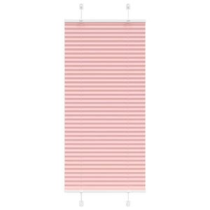 Plisserad persienn rosa 60x150cm tyg bredd 59,4cm polyester