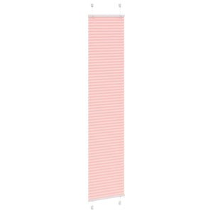 Plisserad persienn rosa 45x200cm tyg bredd 44,4cm polyester