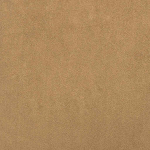 Vilstol med fotpall brun sammet