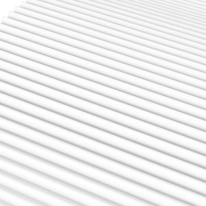 Skummadrass vit 160x210 cm hårdhet H2 H3