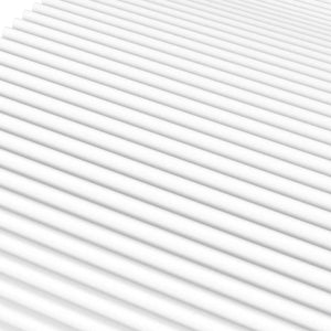 Skummadrass vit 180x220 cm hårdhet H2 H3