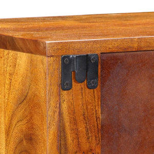 Nattduksbord med låda Brun 35 x 30 x 22 cm