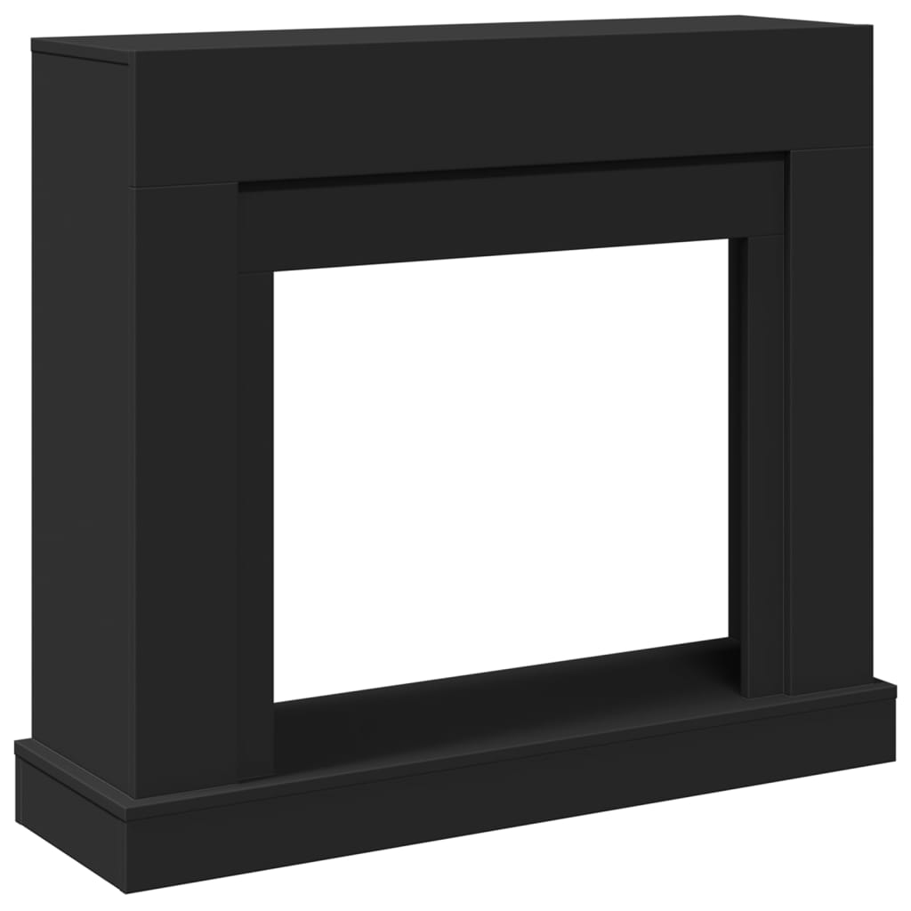 Spiselkrans svart 100x30x87,5 cm konstruerat trä