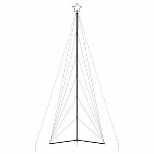 LED julgran 861 LEDs kallvit 478 cm