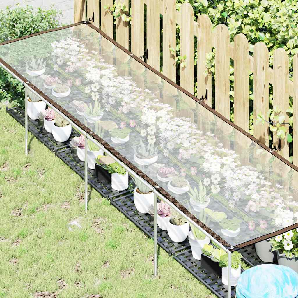 Växtskydd med öljetter 1x4 m polyeten