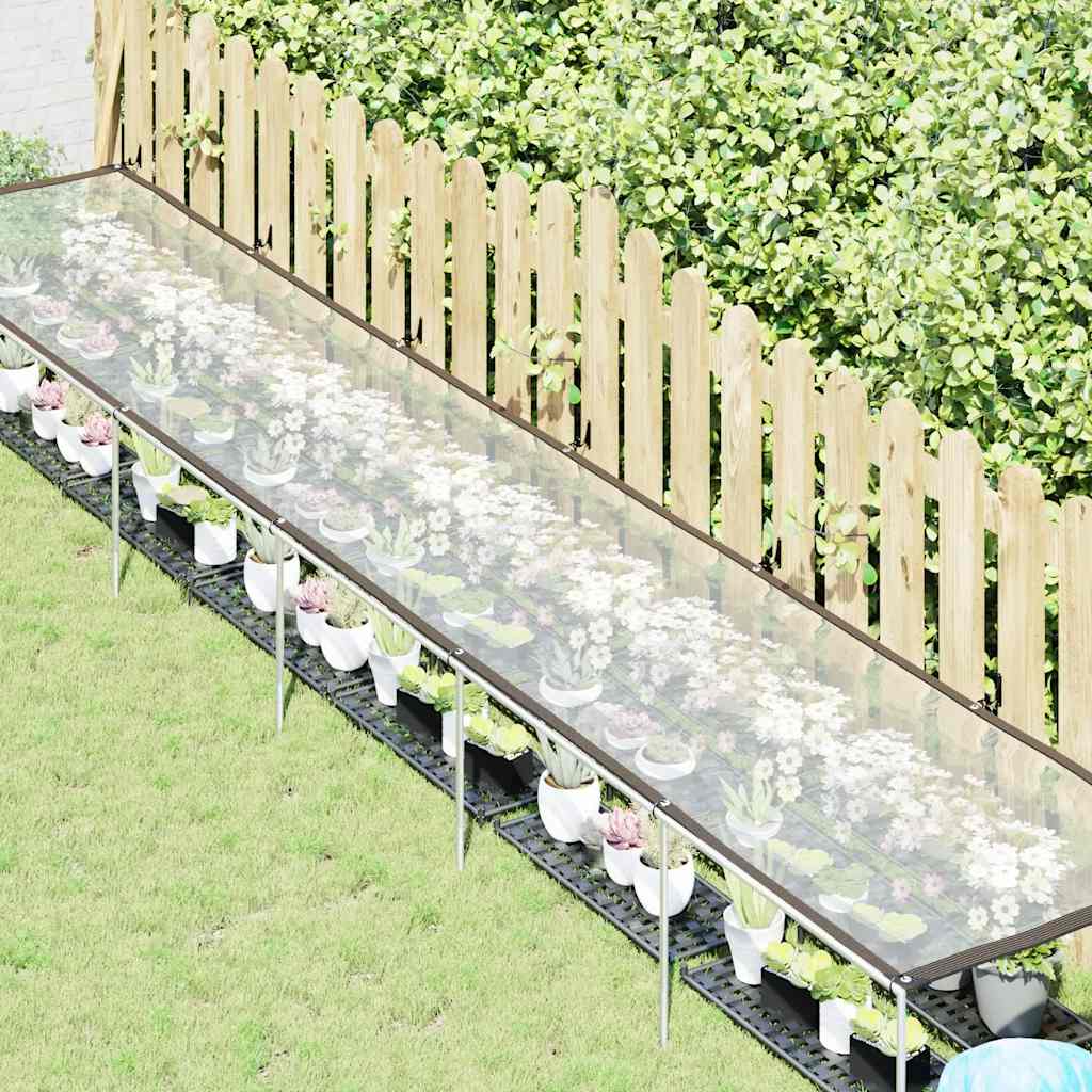 Växtskydd med öljetter 1x6 m polyeten