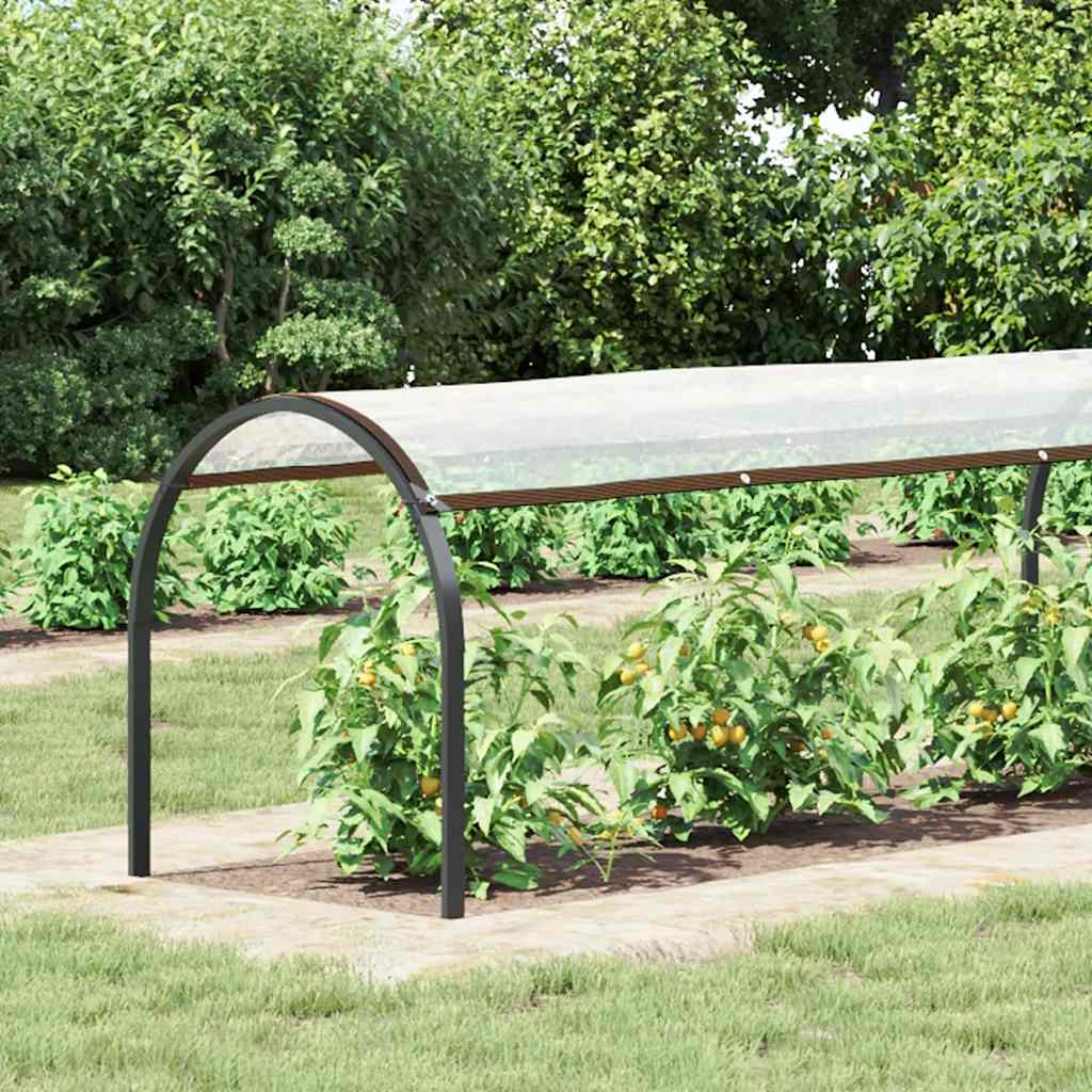 Växtskydd med öljetter 1x8 m polyeten