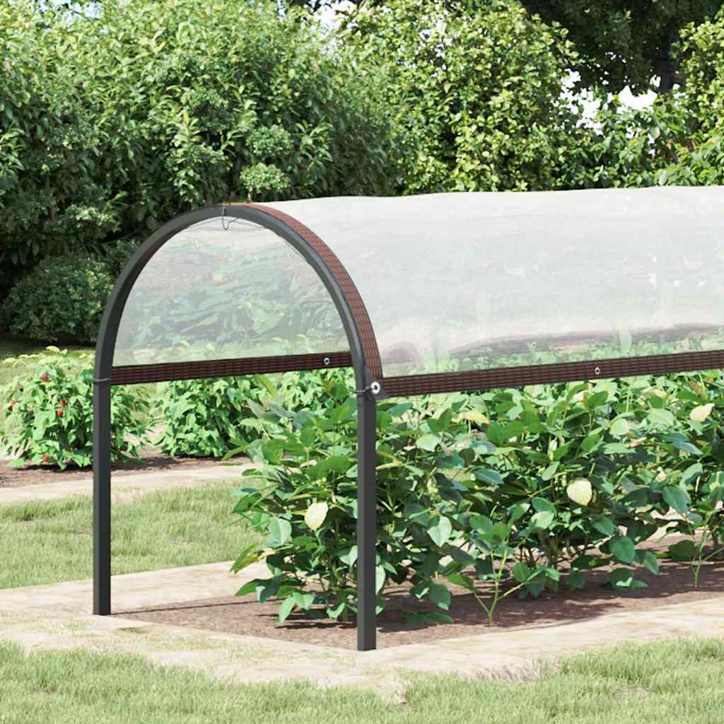 Växtskydd med öljetter 2x4 m polyeten