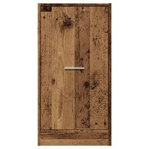 Apoteksskåp åldrat trä 40x41x77,5 cm konstruerat trä