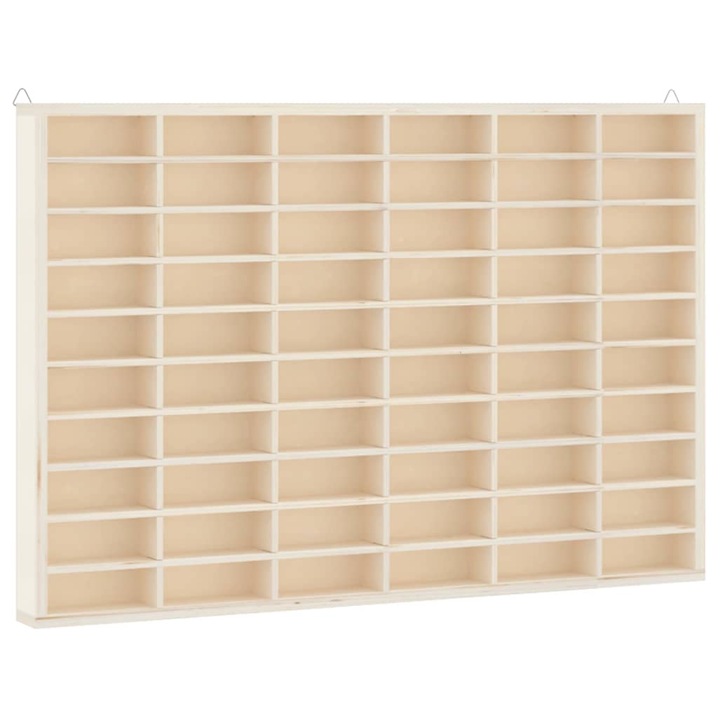 Trämonter för samlarobjekt med 60 fack 60x4,5x40,5cm