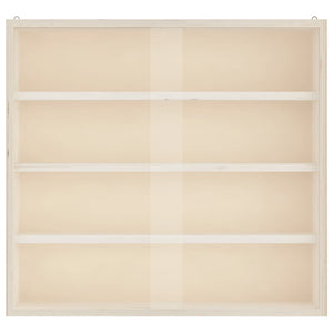 Samlarmonter i trä med dörrar 40x8,5x37 cm