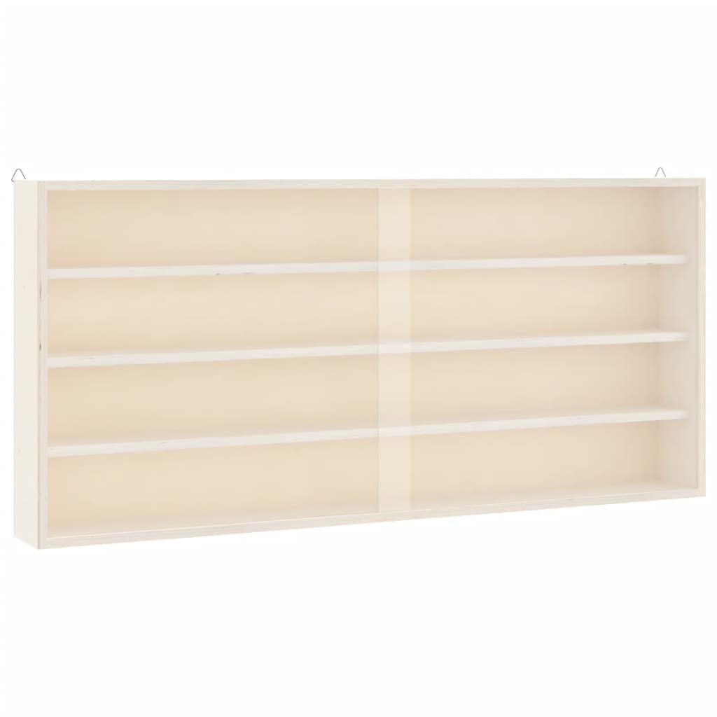 Trämonter för samlarobjekt med dörrar 80x8,5x37cm