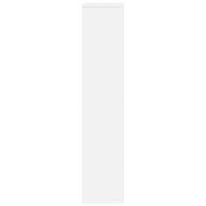 Bokhylla vit 100x33x155,5 cm konstruerat trä