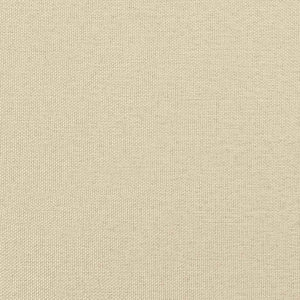 Headboard Cushion "Hanko" Cream 180 cm Fabric