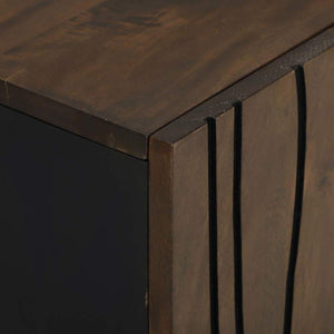 Badrumsmöbelset med låda 3 pcs Valnöt Brun Konstruerat trä