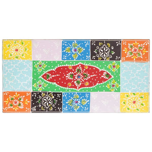 Vägg hyllor Flerfärgsdesign 40 x 20 x 6 cm Massivt mangoträ