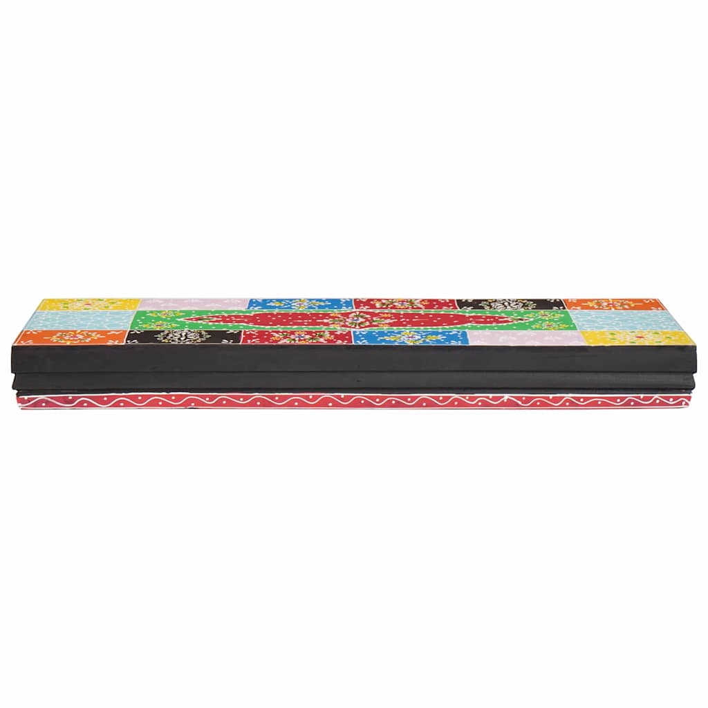 Vägg hyllor Väggmonterat Flerfärgsdesign 60 x 20 x 6 cm