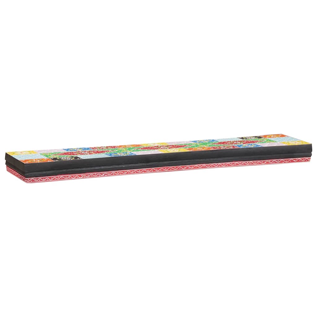 Vägg hyllor Väggmonterat Flerfärgsdesign 100 x 20 x 6 cm