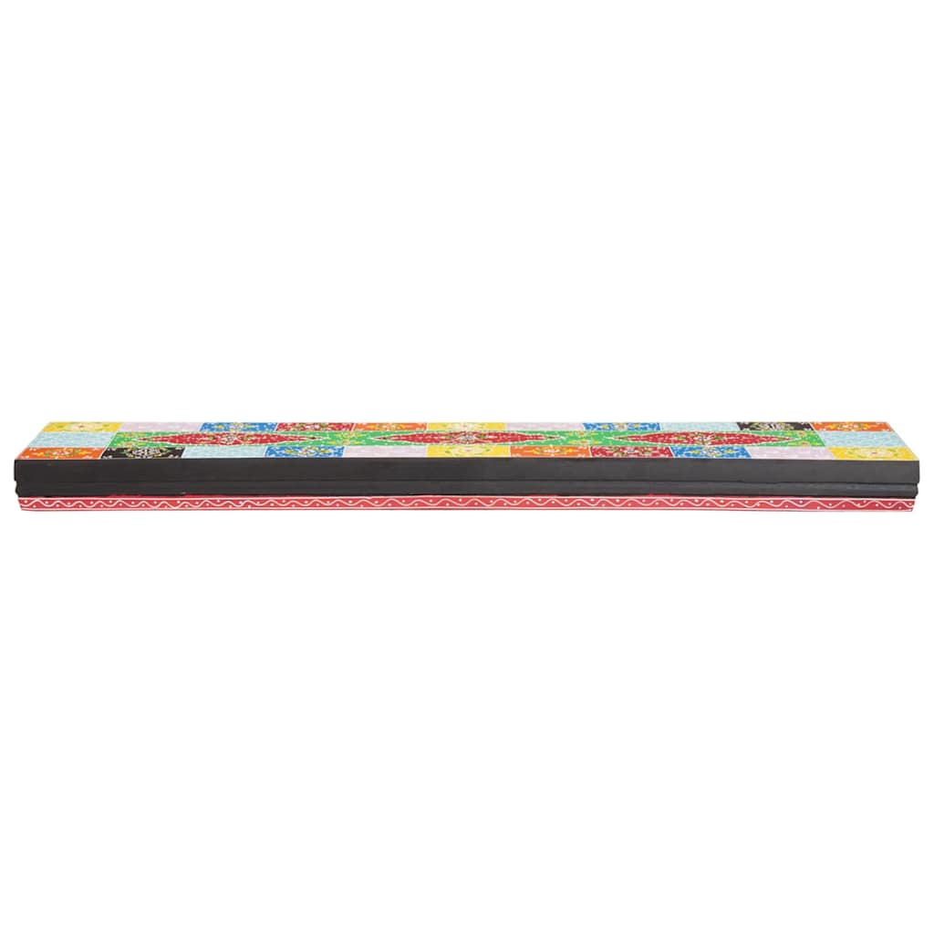 Vägg hyllor Väggmonterat Flerfärgsdesign 100 x 20 x 6 cm