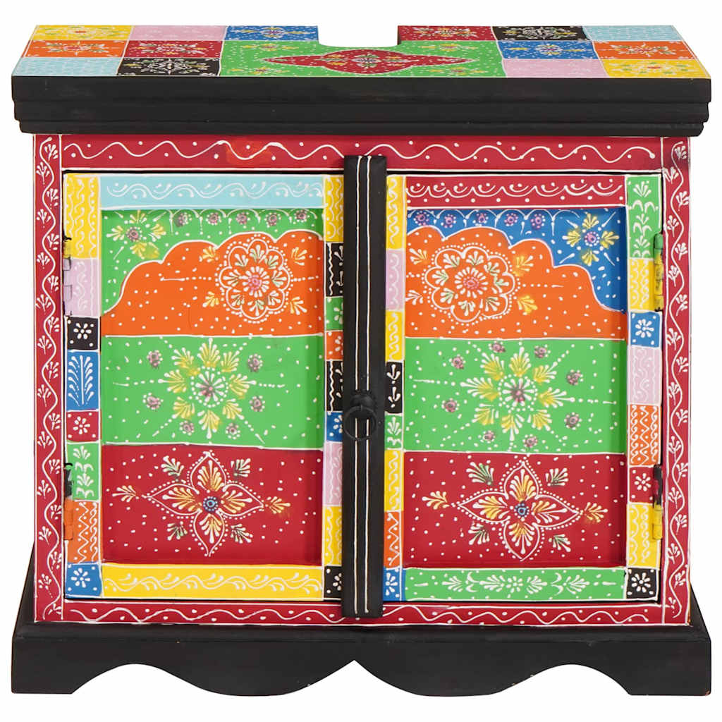 Diskbänksskåp med lagring Brun 60 x 35 x 55 cm Massivt mangoträ