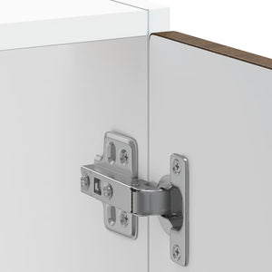 Diskbänk underskåp Kalmar brun ek 60x46x81,5 cm konstruerat trä