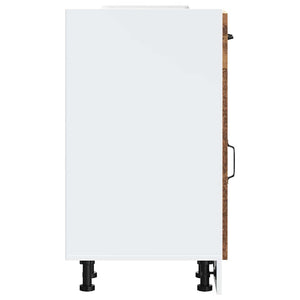 Basskåp för kök Kalmar åldrat trä konstruerat trä