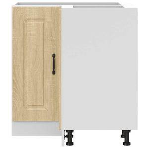 Hörnbänkskåp till köket Kalmar sonoma-ek konstruerat trä