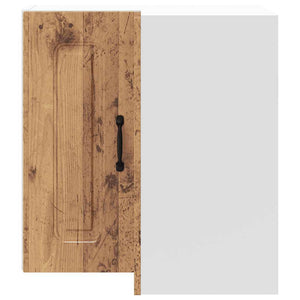 Vägghörnskåp för kök Kalmar åldrat trä konstruerat trä