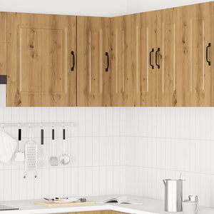 Vägghörnskåp för kök Kalmar artisan ek konstruerat trä