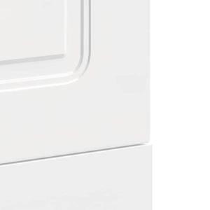 Diskmaskinspanel högglans vit 45x1,5x67 cm konstruerat trä