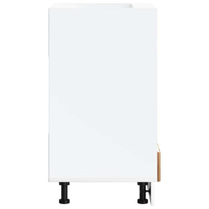 Ugnsskåp Lucca åldrat trä konstruerat trä