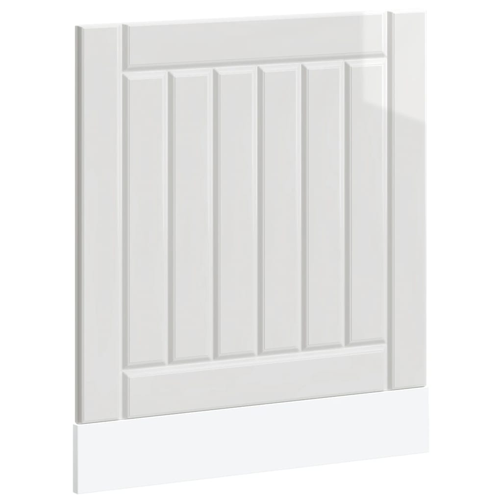 Diskmaskinspanel Lucca högglans vit konstruerat trä