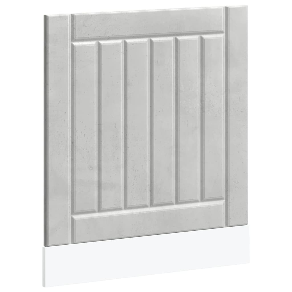 Diskmaskinspanel Lucca betonggrå konstruerat trä