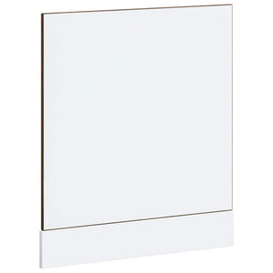 Diskmaskinspanel Lucca rökfärgad ek konstruerat trä