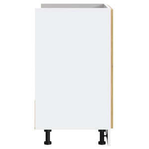 Diskbänk underskåp artisan ek 80x46x81,5 cm konstruerat trä