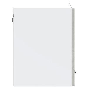 Väggskåp för kök Porto betonggrå konstruerat trä