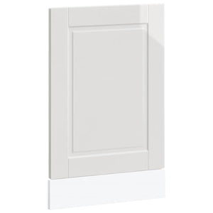 Diskmaskinspanel Porto högglans vit 45x1,5x67cm konstruerat trä