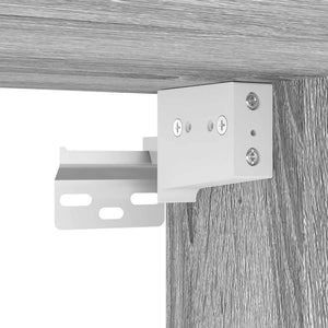 Väggskåp “Riga” grå sonoma 20x29,5x60 cm konstruerat trä