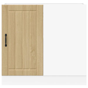 Köksskåp nedre Lucca sonoma-ek konstruerat trä