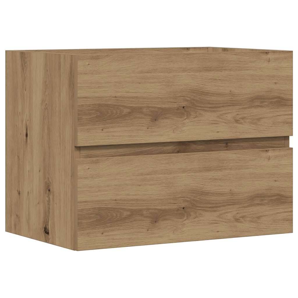 Badrumsskåp artisan ek 60x38,5x45 cm konstruerat trä