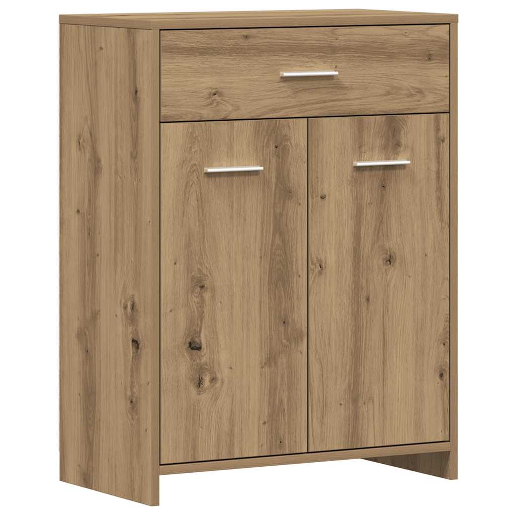 Badrumsskåp artisan ek 60x33x80 cm konstruerat trä